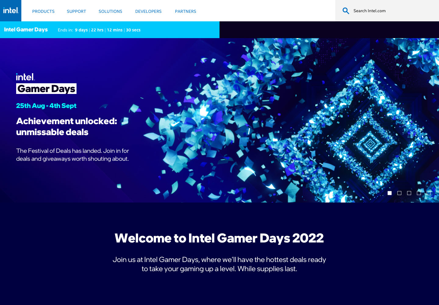 Intel Gamer Days